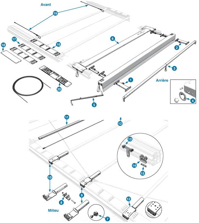 Bâchage coulissant CS Lite Plus